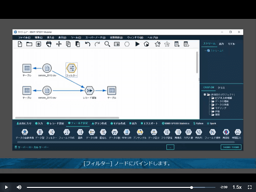 SPSS Modeler コース画像