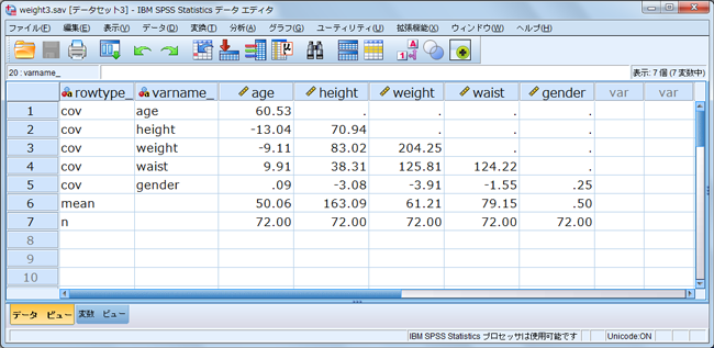 Variance-Covariance Matrix