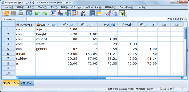 Variance-Covariance Matrix