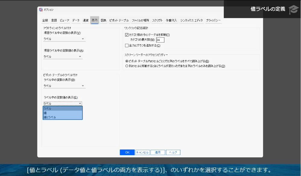 SPSSを便利に使う豊富なTIPS