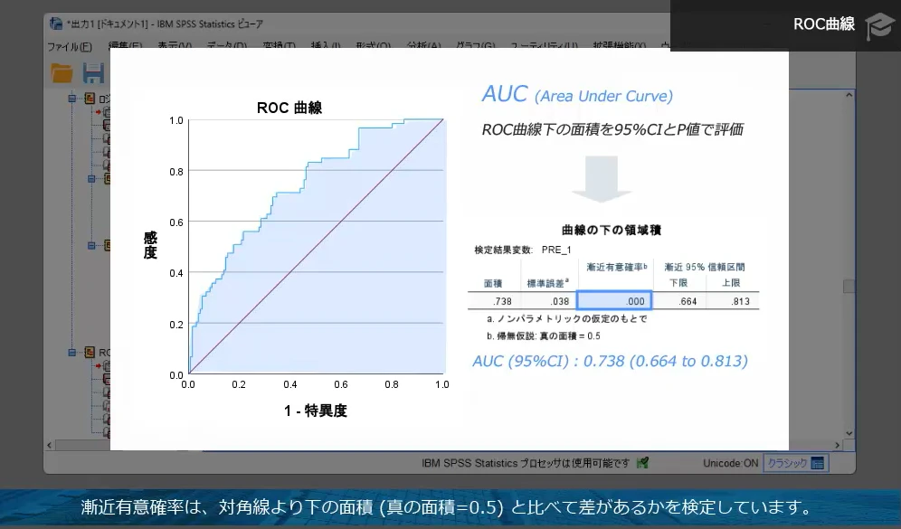 分析結果の解釈や評価も丁寧に